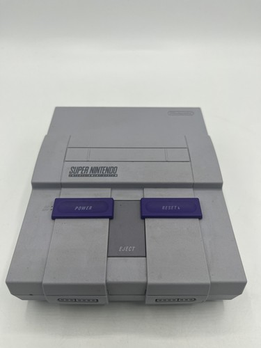 Nintendo SNES Classic Mini (CLV-201) w/ Cords & Controller Extension Cable - Picture 2 of 13