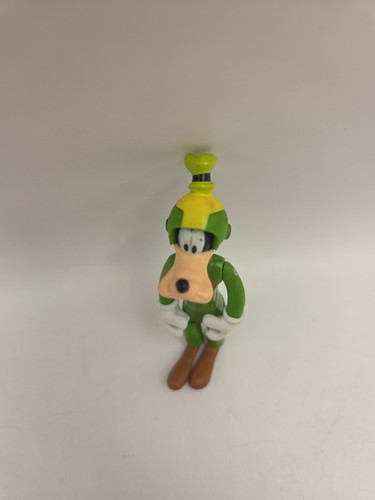 Disney Dolls Mickey Goofy Donald Duck Statue Figurine Model Toy Rare 1x 6.5CM - Picture 3 of 5