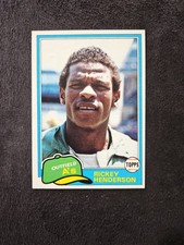 Rickey Henderson Cards, Rookie Card and Autographed Memorabilia Guide 19