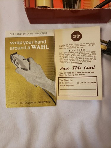 Vintage Wahl Clippers Trimmer Senior Model 850 Tested Working - Picture 2 of 12