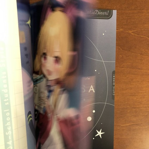 Cutic Diner! Saiki Komari's snack is udon Art Book Illustration - 第 23/24 張圖片