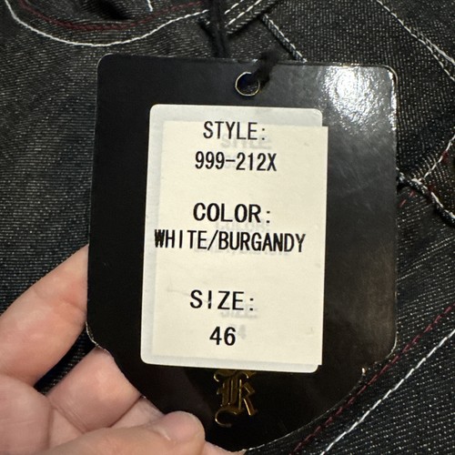 Vintage King Maker Southpole Style Denim Jeans Men’s Size 46x34 Baggy Y2K 90’s - Picture 8 of 11