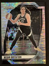 2024 PRIZM WNBA PULSAR #78 MEGAN GUSTAFSON /499 LAS VEGAS ACES