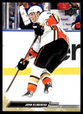 2022-23 Upper Deck #502 John Klingberg Anaheim Ducks Hockey Card