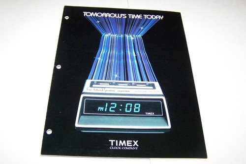 Vintage Catalog #312 - 1981 TIMEX alarm clocks - Picture 1 of 2
