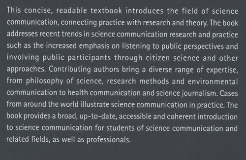 Science Communication • An Introduction by van Dam, (World Scientific Series, 1) - Picture 3 of 3