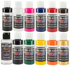 5814-01 Createx 12 Airbrush Color Paint Set