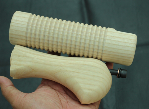 NEW MOSSBERG 590 SHOCKWAVE 12 GA FOREND & WOODSTOCK ASH WOOD FURNITURE UNSTAINED - Picture 1 of 22