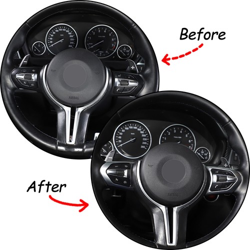 ABS Steering Wheel Button Frame Trim For BMW M2 3 4 5 6 Series F15 F16 X2 X3 X4 - Picture 7 of 11