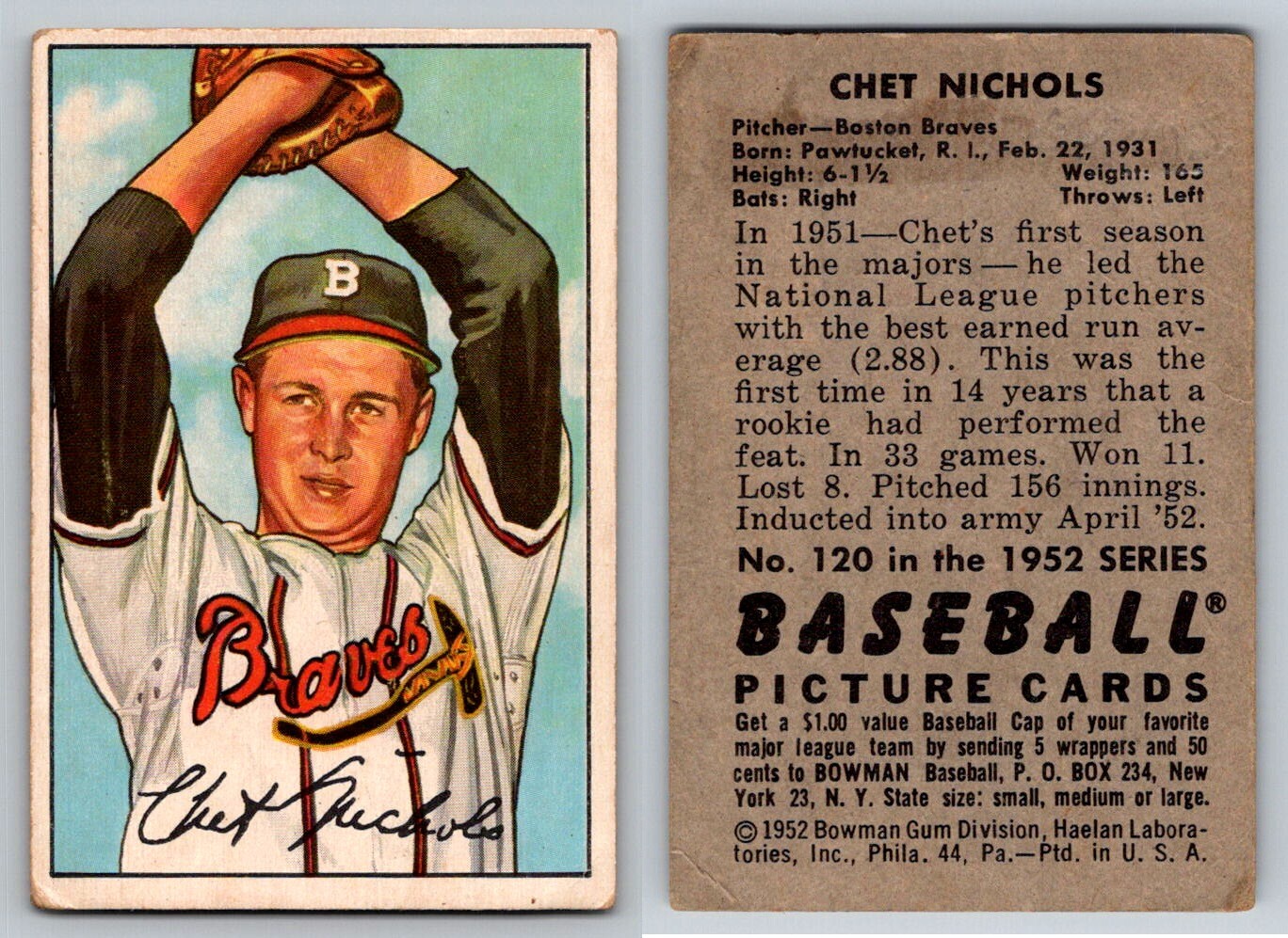 1952 BOWMAN Baseball - Complete Your Set (1-252) - Set Break - U Pick & Save - Picture 113 of 248