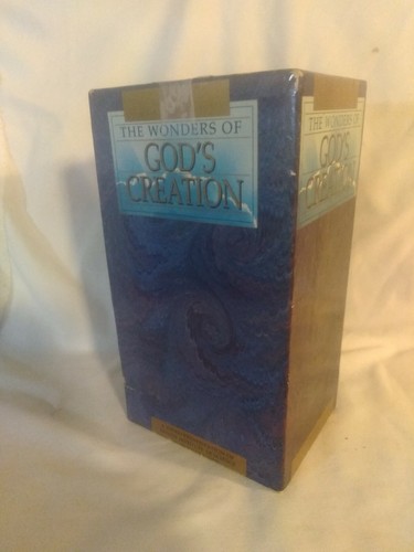 VHS Boxed set Wonders of Gods Creation Watched/TESTED Mooney Institute of Scienc - Picture 9 of 9