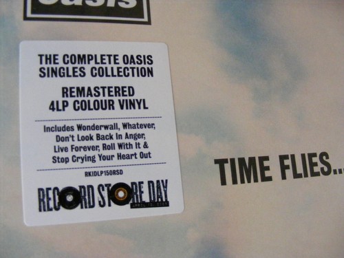 Oasis Time Flies 1994-2009 x4 Coloured Vinyl LP Box Record Store Day 2025 RSD - Picture 4 of 12