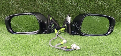 2009-2011 Lexus GS350 GS460 GS450H Side mirror Pair with Led light Oem used - Picture 2 of 24