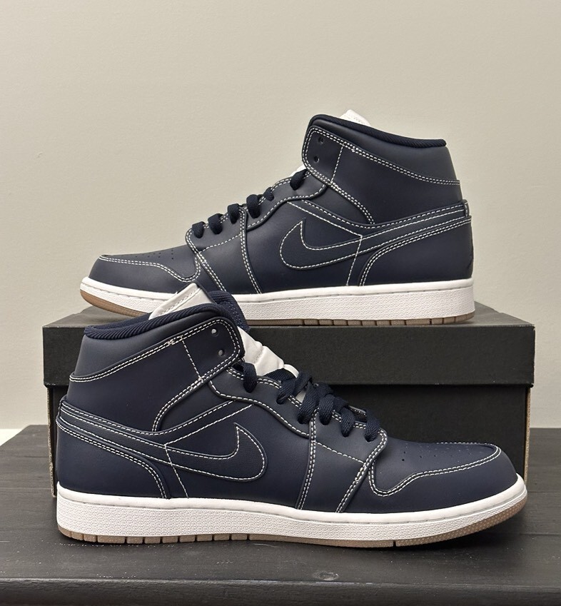 Size 10.5 - Air Jordan 1 Retro Mid Re2pect for sale online  display picture 2