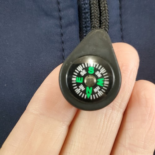 Antigua Damen M Navy Blau Trilogy Golfschläger Cold Weather Jacke Reißverschlusstaschen - Bild 3 von 19