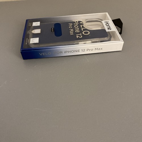 iHome Velo Premium Silicone Impact Case for iPhone 12 Pro Max Navy Blue - Picture 5 of 8