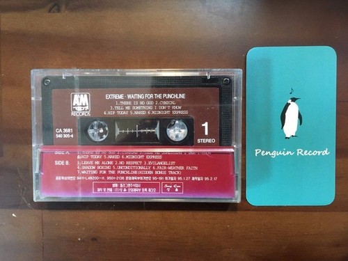 Extreme - Waiting For The Punchline CASSETTE TAPE KOREA EDITION SEALED - Picture 3 of 3