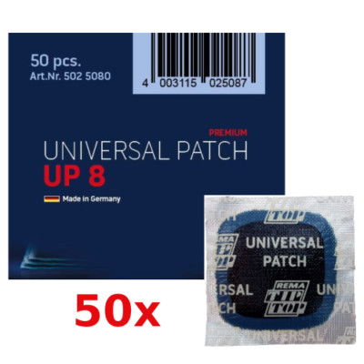 50x TIP TOP UNIVERSAL PATCH UP 8 PREMIUM Ø 55 mm  50er  VPE