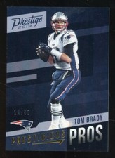 2019 Prestige Prestigious Pros Xtra Points #PP-TB Tom Brady Patriots 14/50