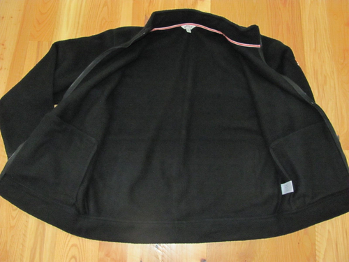 Orvis blau oder schwarz Vollreißverschluss vorne schweres Vliesjacke Herren XL (H13-bc) - Bild 13 von 17