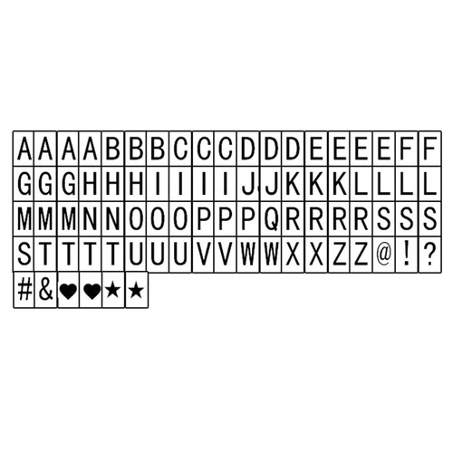 170 Pcs Light Box Letters Light Box Cards Light Box Accessories Led Message Box