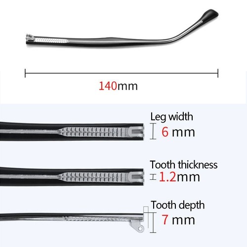 Eyeglasses Glasses Arm Eyewear Accessories Replacement Leg Spectacle Frame - Picture 2 of 10