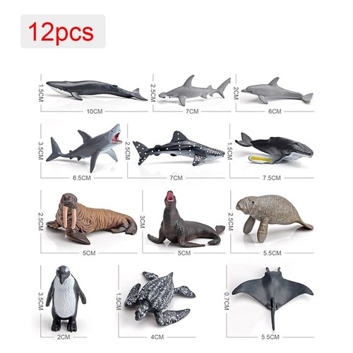 12pcs Figurines Simulated Poultry Action Figure Farm AnimalModels Education Toy - Picture 17 of 41