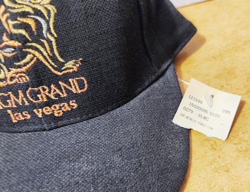 MGM Grand Las Vegas Black Lion Baseball Cap SnapBack Adjustable Hat NEW w/ TAGS - 第 2/5 張圖片