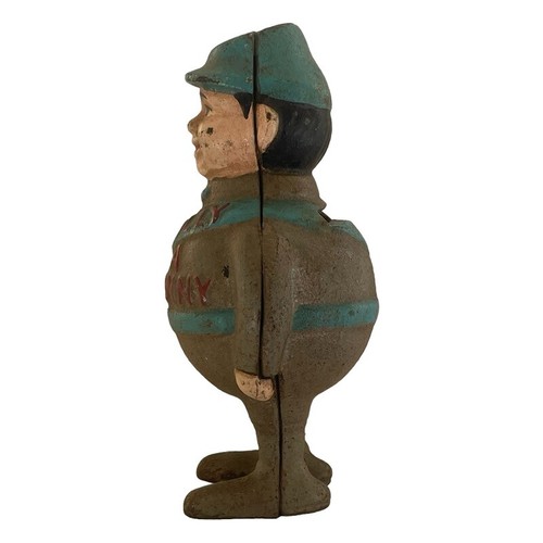 Cast Iron Give Billy a Penny Coin Bank 13cm - Man Cave - Picture 2 of 4