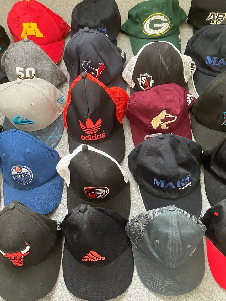 24x Branded Baseball Caps Joblot eBay