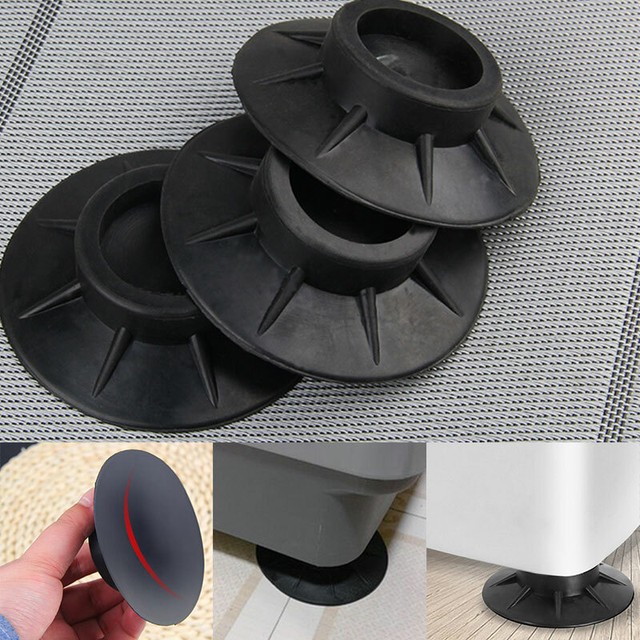 Washing Machine AntiSlip Rubber Pads Protector Furniture AntiSlip