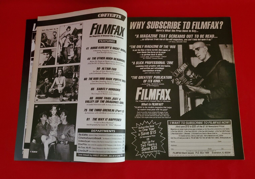 Filmfax Magazine 78 April May 2000 Anne Francis Boris Karloff - Imagen 2 de 6