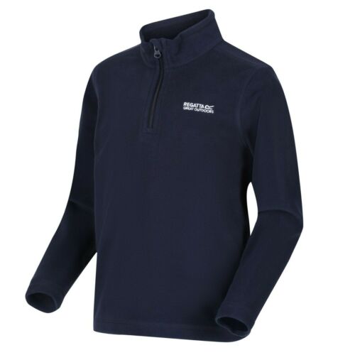 Regatta Hot Shot Kids Boys Girls Hotshot Half Zip Fleece Jacket Jumper RRP £20 - Picture 19 of 63