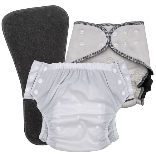 ECOABLE Big Kids' Nighttime Cloth Diaper Set for Incontinence, 6-16 Years - Picture 24 of 43