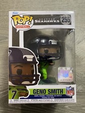Funko Pop! Vinyl: Geno Smith #255 - Quarterback- Seattle Seahawks - Box Damaged