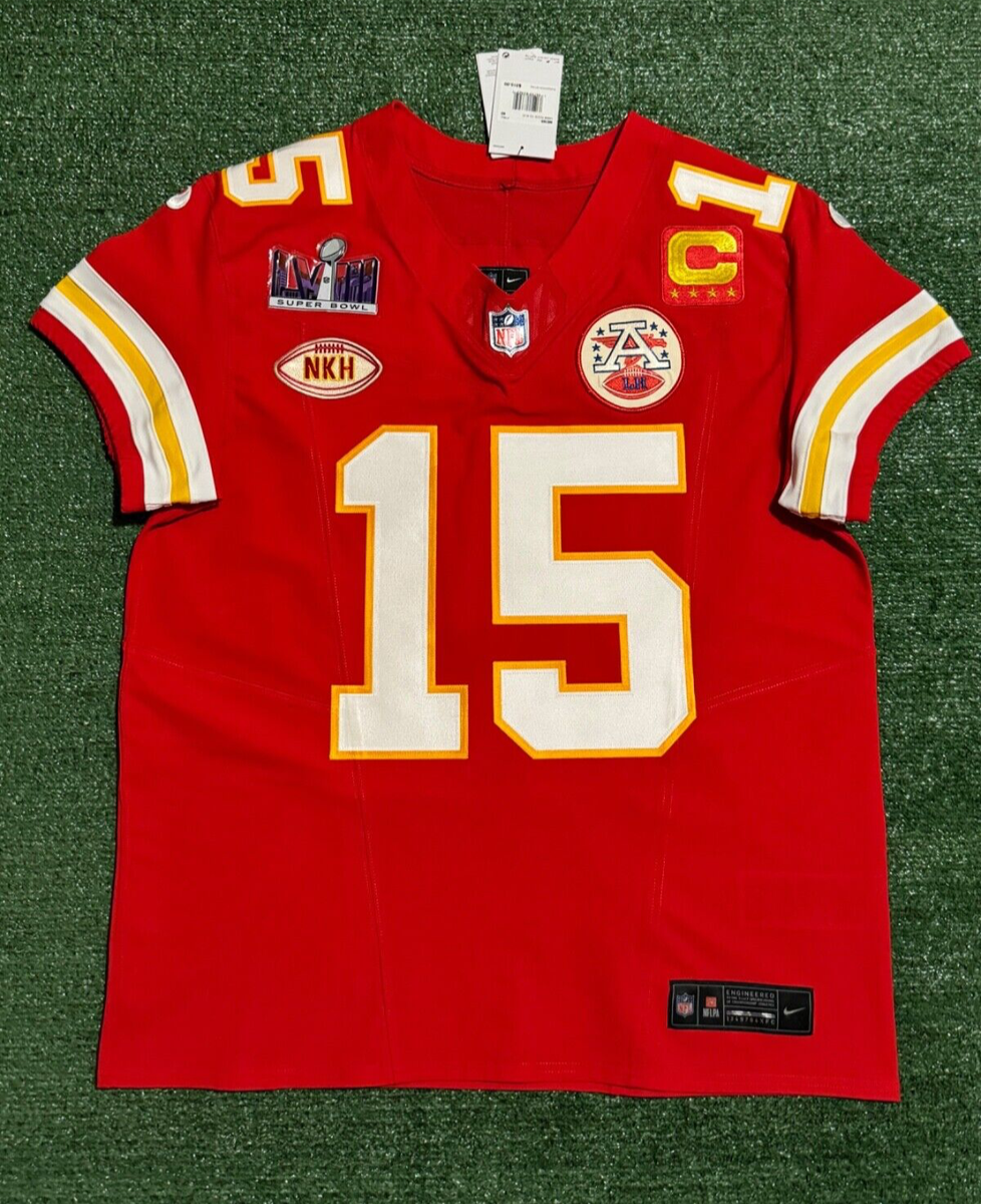 Authentic Patrick Mahomes Kansas City Chiefs Nike FUSE Elite