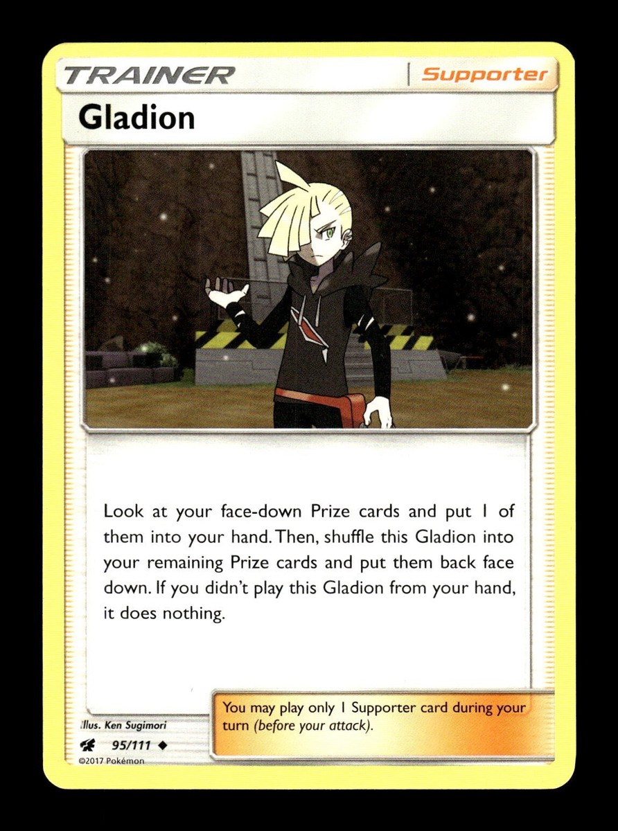 gladion pokemon card price Gladion 109/111 S&M Crimson Invasion Full Art Holo Trainer Pokemon - PSA 9 MINT!