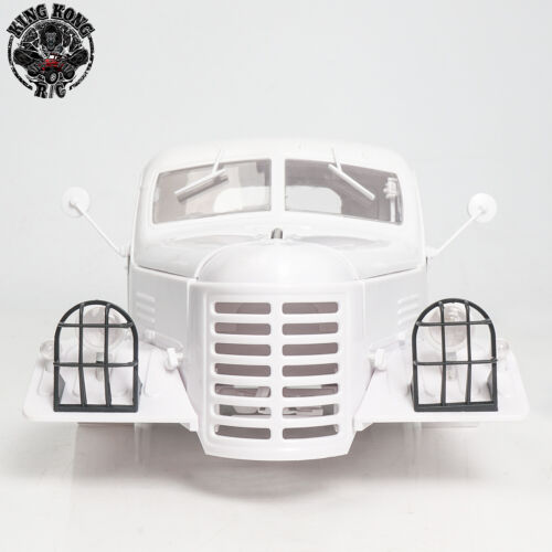 Kingkong RC 1/12 White Soviet ZIS-151 RC Car Crawler Cab Body Hard Plastic KIT - Picture 3 of 6