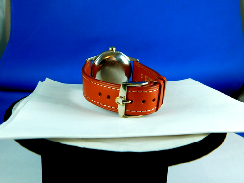 VINTAGE OMEGA AUTOMATIC CAL .491 HONEYCOMB DIAL MENS WRISTWATCH SERVICED C. 1958 - Picture 12 of 13