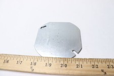 Raco Blank Flat Octagon Box Cover Steel 4" 8722-5