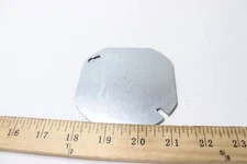 Raco Blank Flat Octagon Box Cover Steel 4" 8722-5