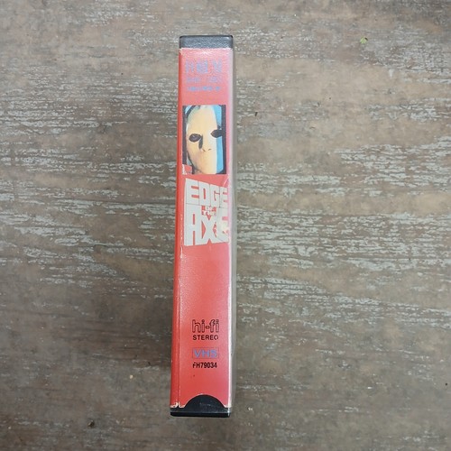 Edge of the Axe VHS Horror Movie 1988 Cut Box Vintage Slasher Cult Rare - Picture 3 of 5