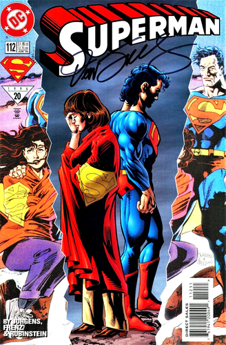 SUPERMAN #112 LOIS LANE SIGNED BY ARTIST DAN JURGENS