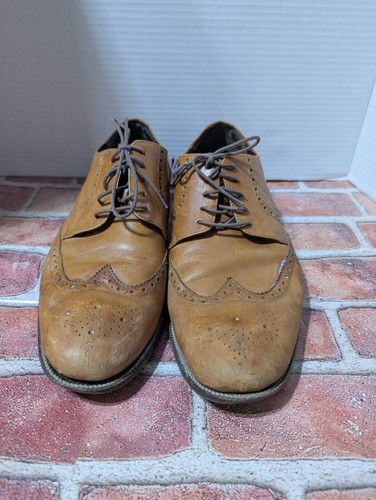 Cole Haan Benton Leather Wingtip Derby size 12 M Mens Oxford C24116 Brown Shoes - Picture 3 of 9