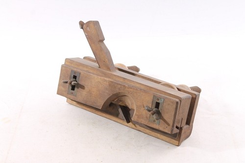 alter Hobel Falzhobel Holzhobel Holz Vintage Nutenhobel - Picture 2 of 21