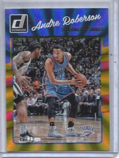 Andre Roberson 16/17 Panini Donruss Yellow Laser #18/25