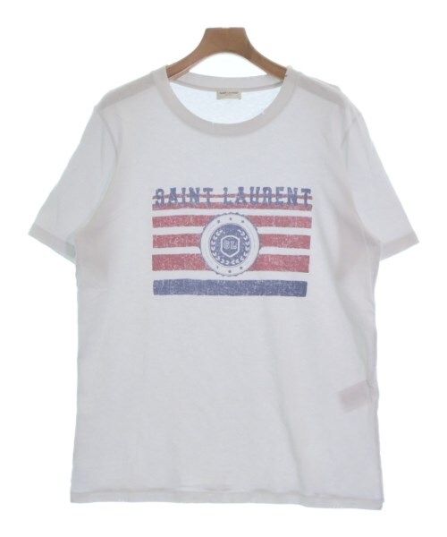 SAINT LAURENT PARIS T-shirt/Cut & Sewn White M 2200499672155 | eBay