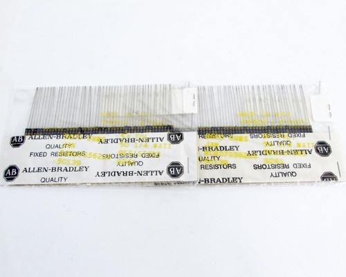 Lot of (100) Allen Bradley RCR07G562JS Carbon Composition Resistors 5.6K Ohms
