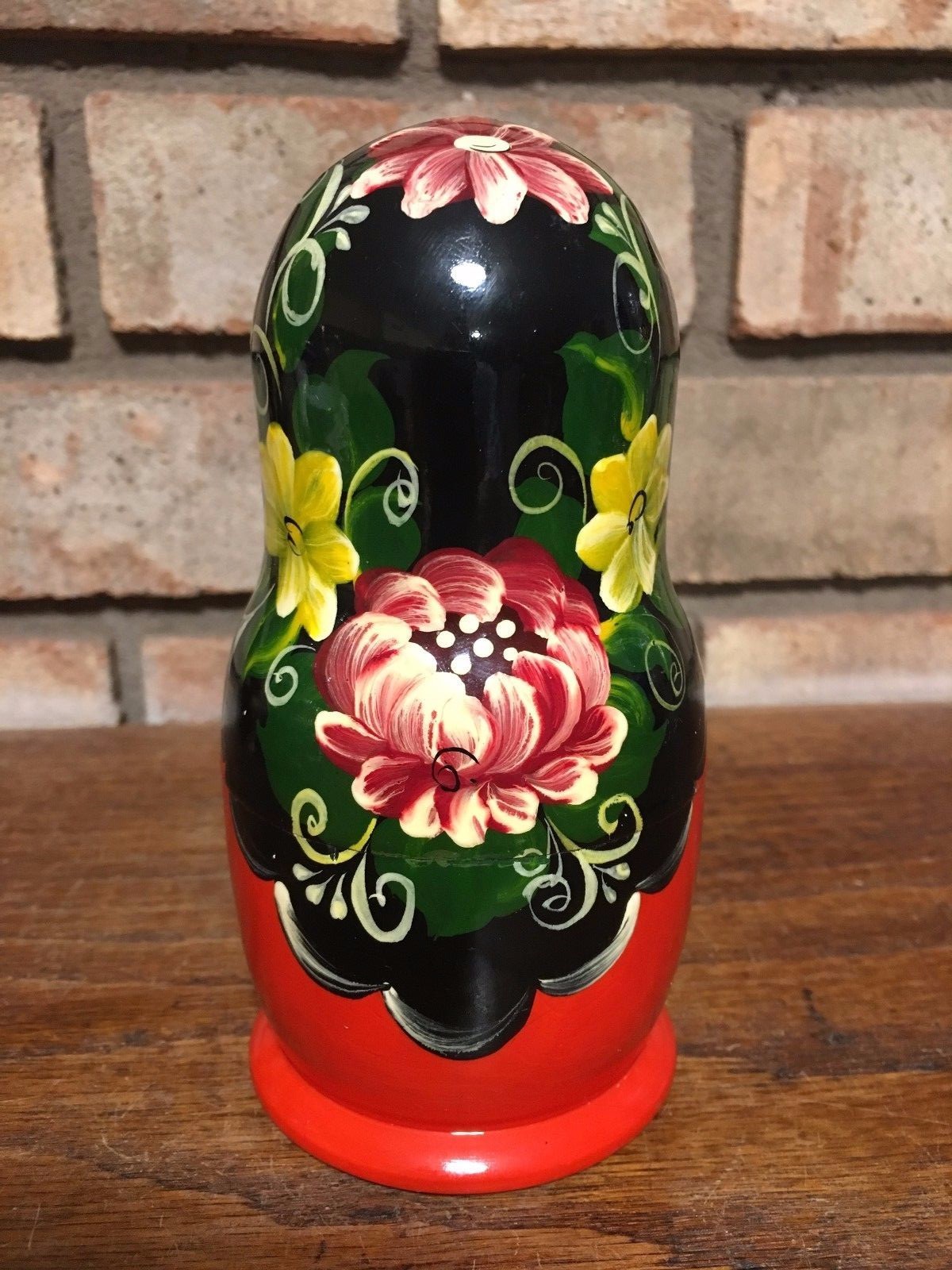 RARE MATRYOSKA BABUSHKA AUTHENTIC 5 PC - RUSSIAN NESTING DOLL - PC ARTIST SIGNED GIRL c364f7 RARE MATRYOSKA BABUSHKA AUTHENTIC 5 PC - RUSSIAN NESTING DOLL - PC ARTIST SIGNED GIRL c364f7