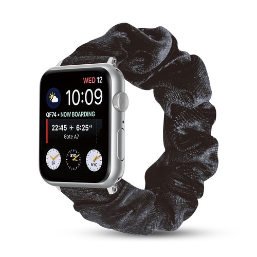 Scrunchie Strap Watch bands Bracelet for Apple Watch 38mm 40mm 41mm 42mm 44mm - Picture 6 of 51